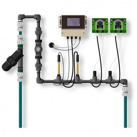 Автоматический PH Controller Inline