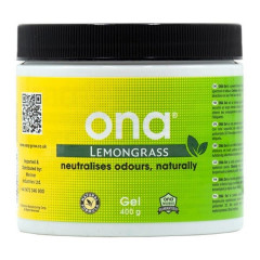 Нейтрализатор запаха Гель ONA Lemongrass 400 гр