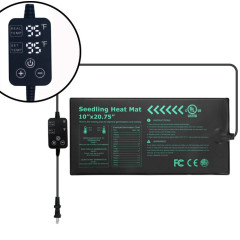 Мат (килимок) з підігрівом для пророщування насіння Platinum 55×35 см (30 Вт) з терморегулятором