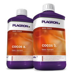 Удобрения Plagron Cocos А и B для кокосового субстрата