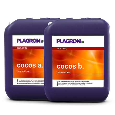Plagron Cocos А и B 5л удобрения для кокосового субстрата