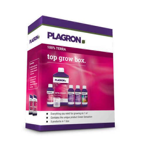 Plagron Top Grow Box Terra набор удобрений для земли