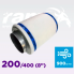 Вугільний фільтр для гроубокса Ram AirTECH Lite 200/400мм 900 м3/год