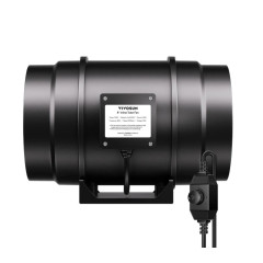 Вентилятор для гроубокса із плавним регулюванням швидкості VIVOSUN R8 Inline Fan 200мм 1223 м³/г