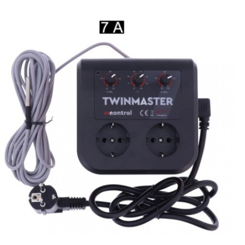 Контролер температури і швидкості вентиляторів STC Twin Controller 7A 