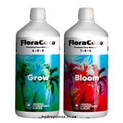 Набор удобрений GHE Flora Coco Grow + Bloom 1L